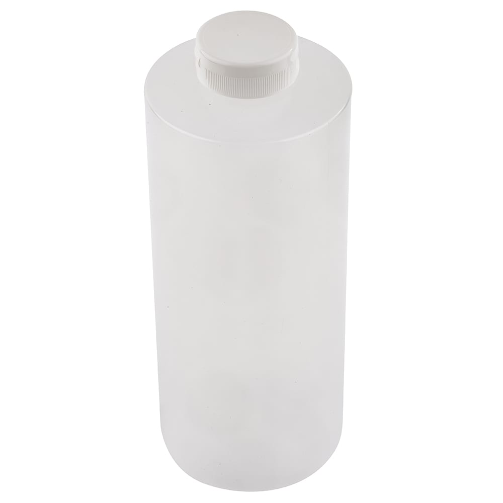 229-2132C 32 oz Squeeze Dispenser, Soft Polyethylene, Natural, White