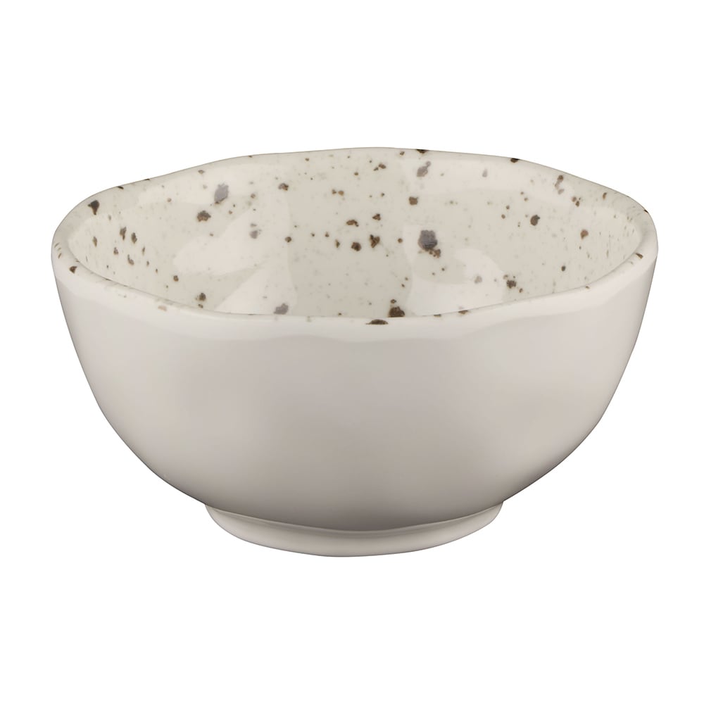 701-D4142RCC 9 oz Round Melamine Bowl, Chocolate Chip