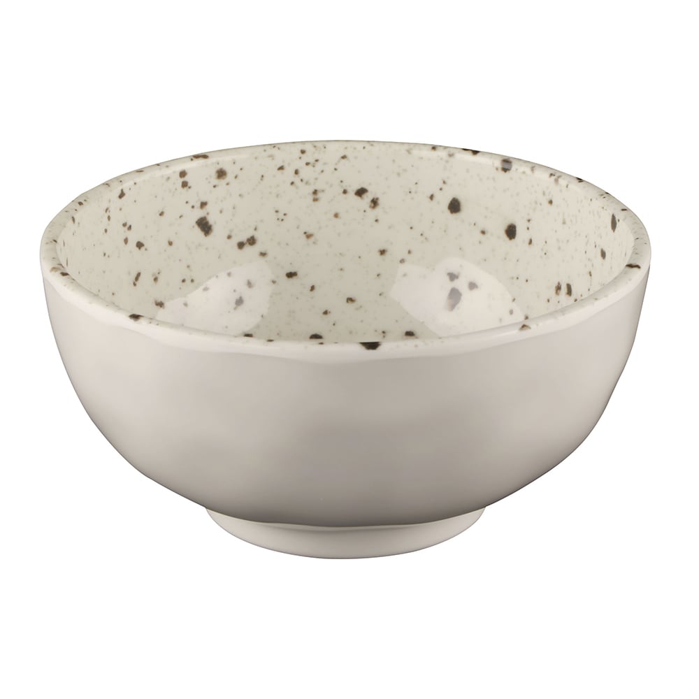 701-D4238RCC 14 oz Round Melamine Bowl, Chocolate Chip