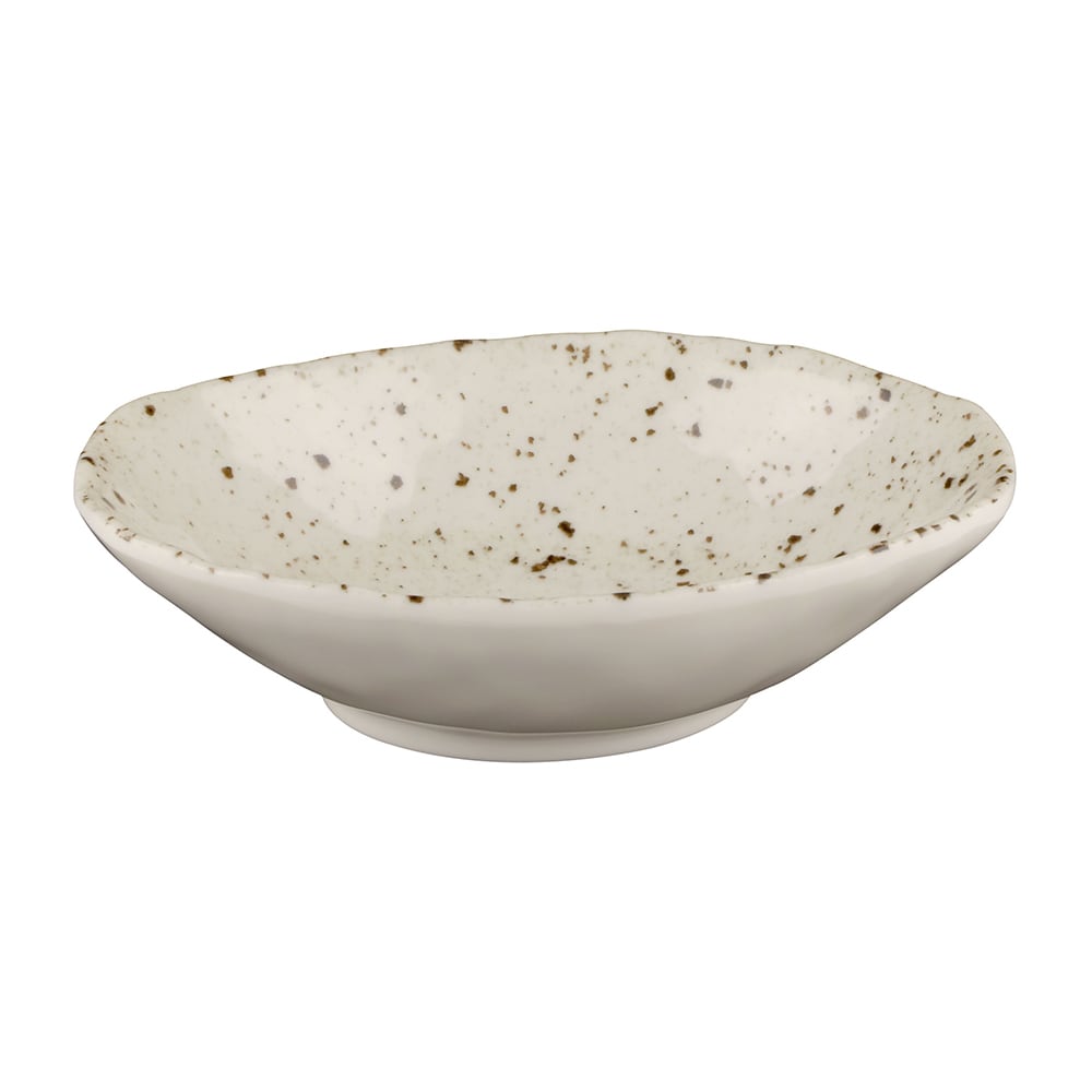 701-D641OVCC 11 oz Oval Melamine Bowl, Chocolate Chip
