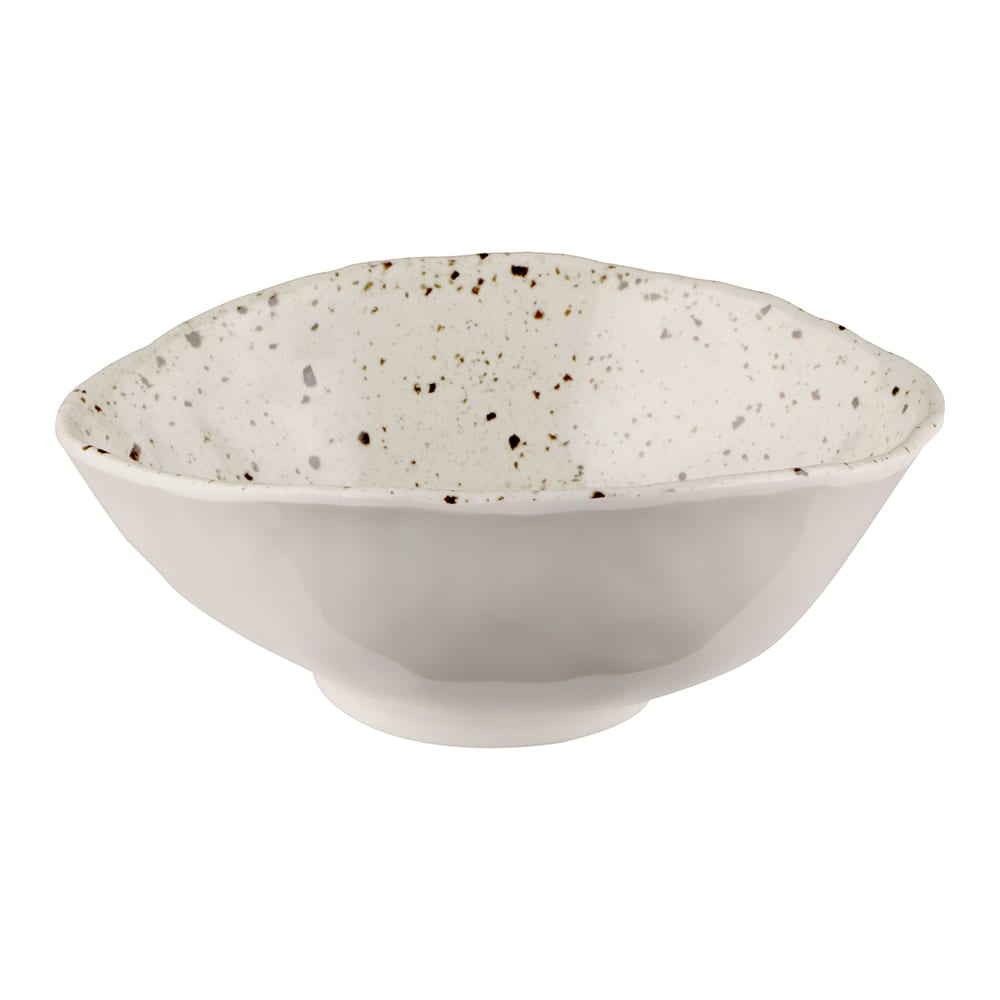 701-D863OVCC 28 oz Oval Melamine Bowl, Chocolate Chip
