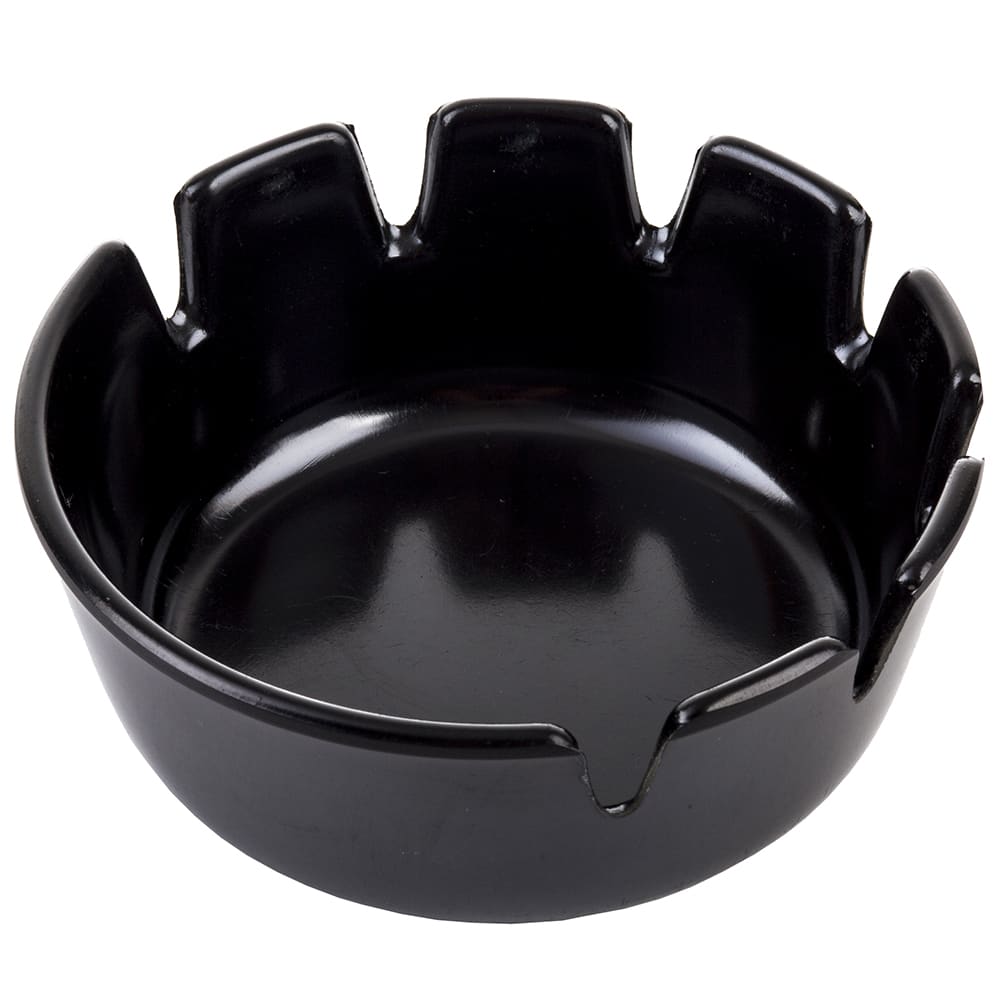 229-263B1 Ashtray, Black Phenolic, Deep Well
