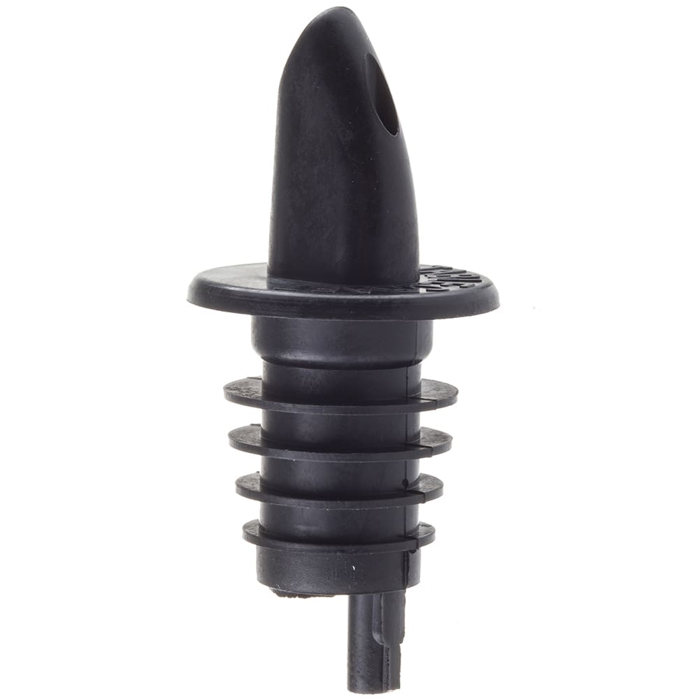 229-35BK Plastic Free Flow Pourer, Black