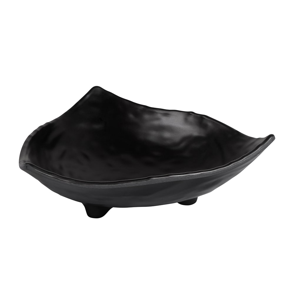 701-JW3008B 16 oz Triangular Melamine Bowl, Black