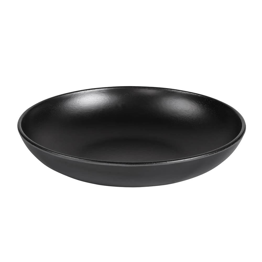 701-JW875B 38 oz Round Melamine Serving Bowl, Black