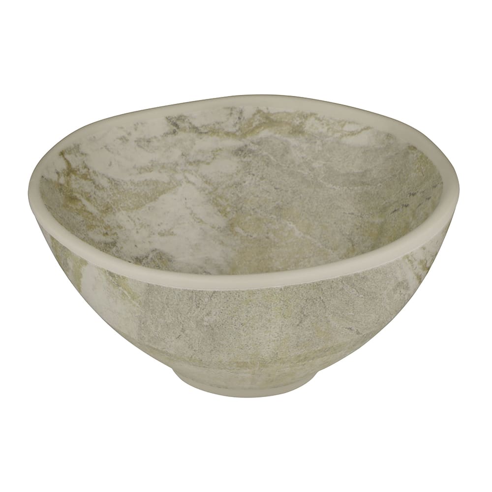 701-B4582SDST 9 1/2 oz Round Melamine Bowl, Sandstone