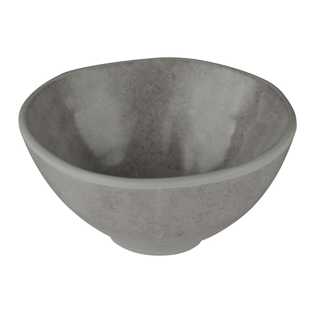 701-B4582SVST 9 1/2 oz Round Melamine Bowl, Silverstone