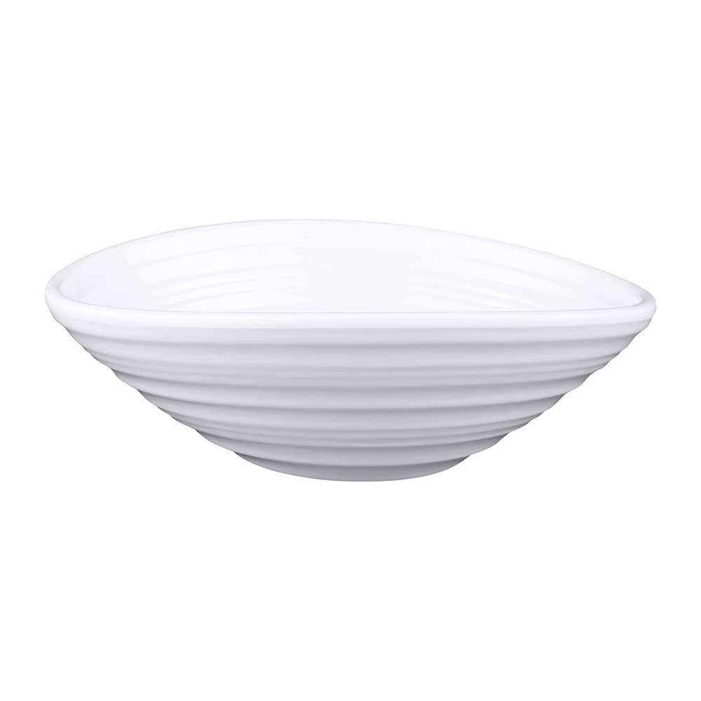701-DS63W 12 oz Oblong Melamine Bowl, White