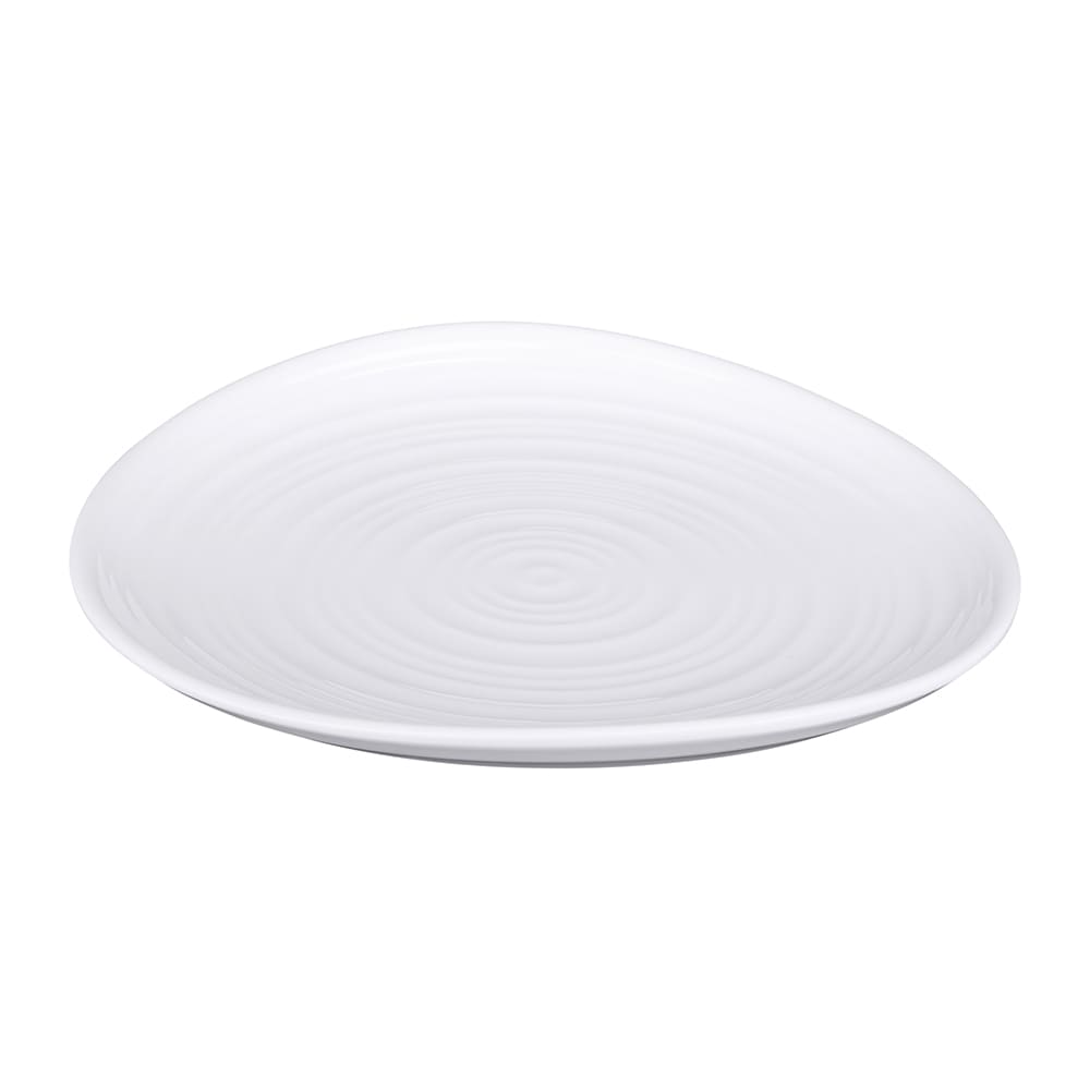 701-DS9W 9" Round Melamine Dinner Plate, White