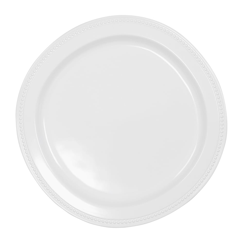 Elite Global Solutions M12R-NW 12" Melamine Dinner Plate, White
