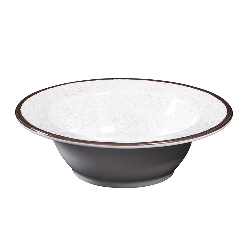 701-DB6MW 10 oz Round Melamine Bowl, White