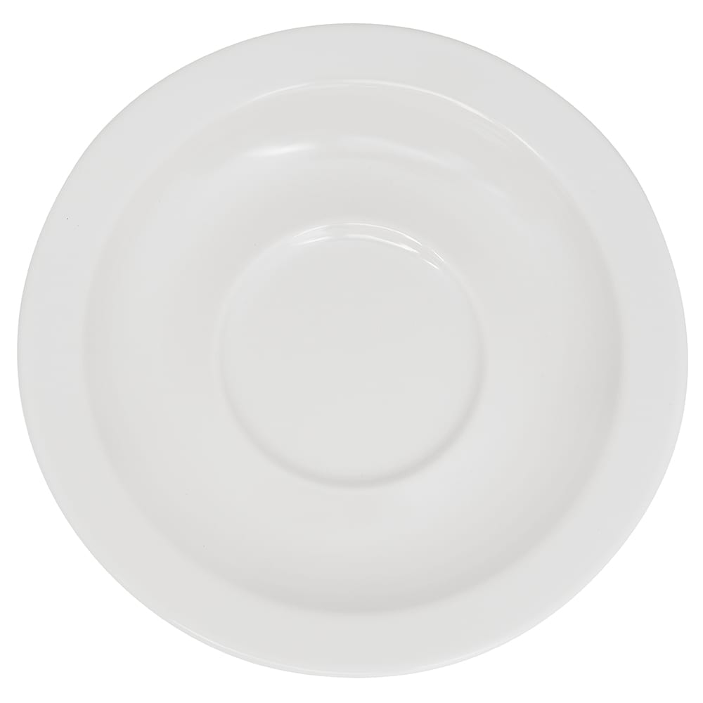 284-SU4DW 4 1/2" Round Melamine Saucer, White