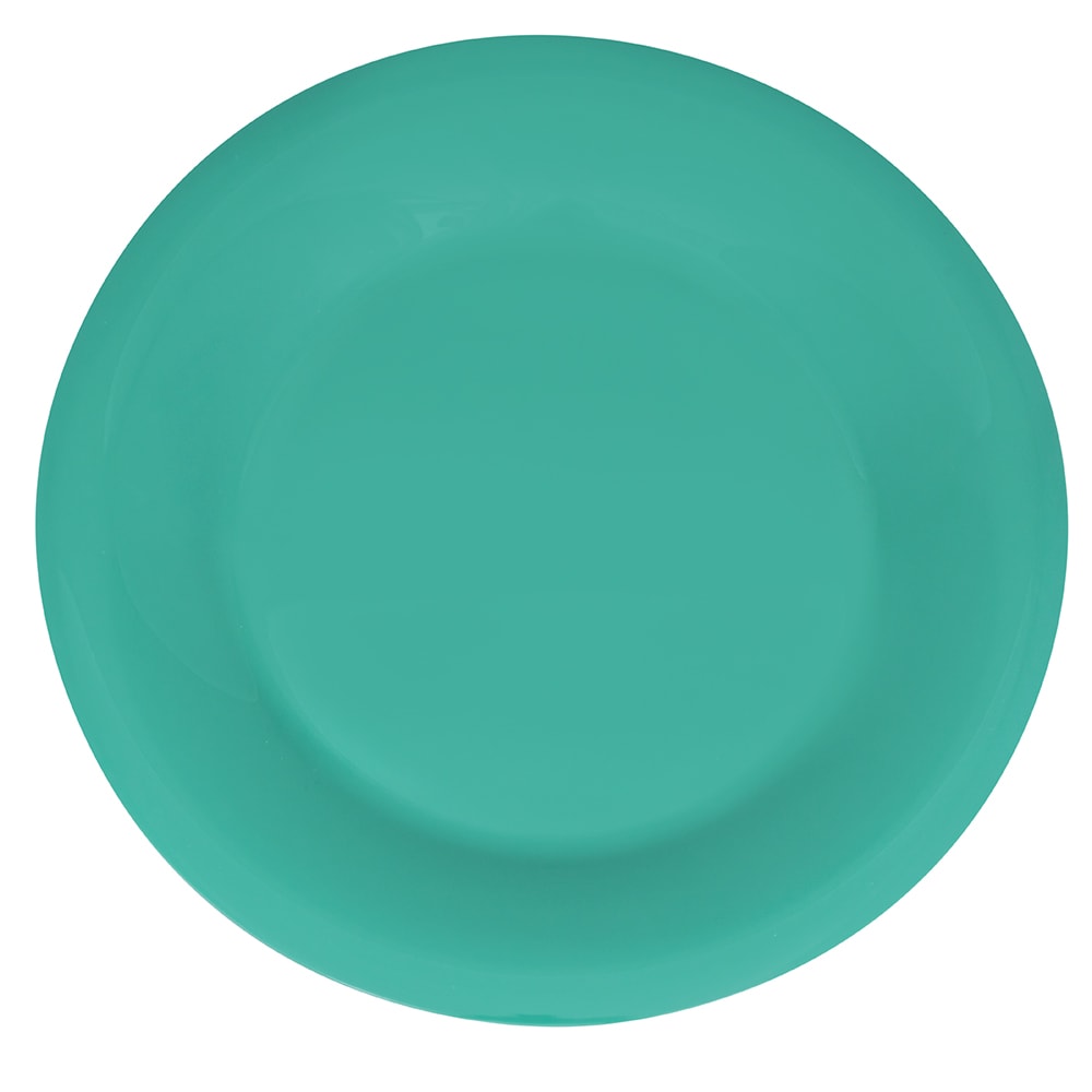 284-WP10FG 10 1/2" Round Melamine Dinner Plate, Rainforest Green