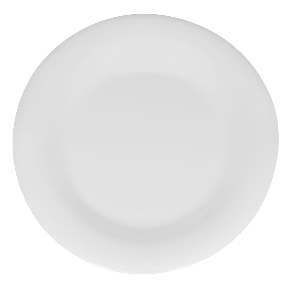 284-WP9DW 9" Round Melamine Dinner Plate, White