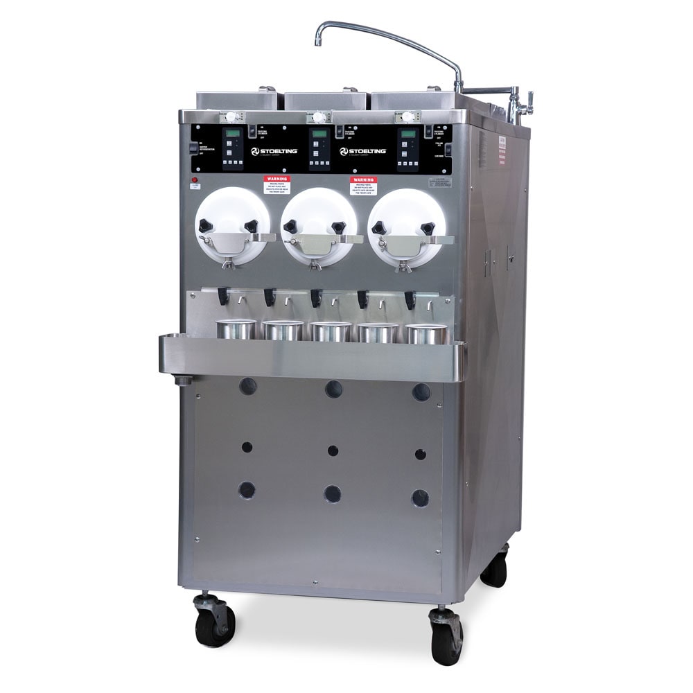 217-CC303209 Custard Freezer w/ (3) 30 qt Hoppers - Remote Air Cooled, 208-240v/3ph
