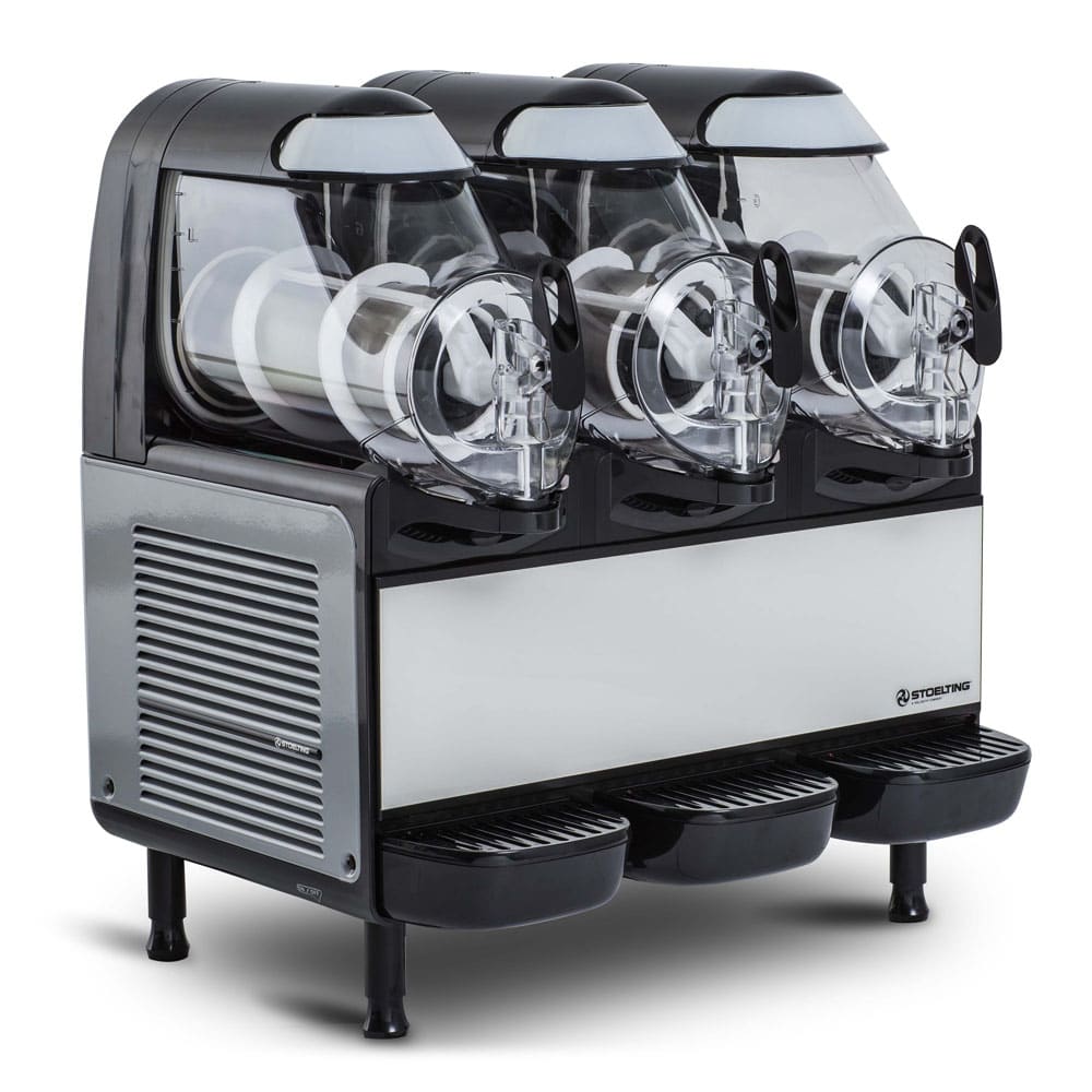 217-SCBA16837 23 3/5" Frozen Drink Machine w/ (3) 1 1/2 gal Bowls - 115v