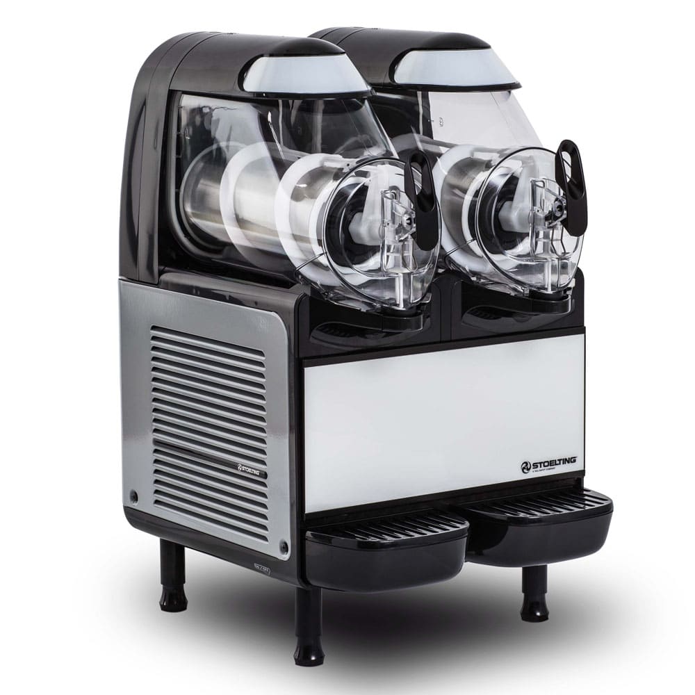 217-SCBA12837 15 3/5" Frozen Drink Machine w/ (2) 1 1/2 gal Bowls - 115v