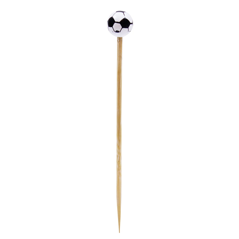 229-BAMSP545 4 1/2" Bamboo Soccer Ball Pick