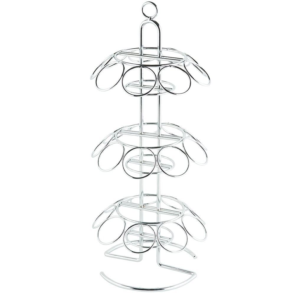 229-DCH27 3 tier Wire Cone Holder - Holds 27 Cones, Chrome