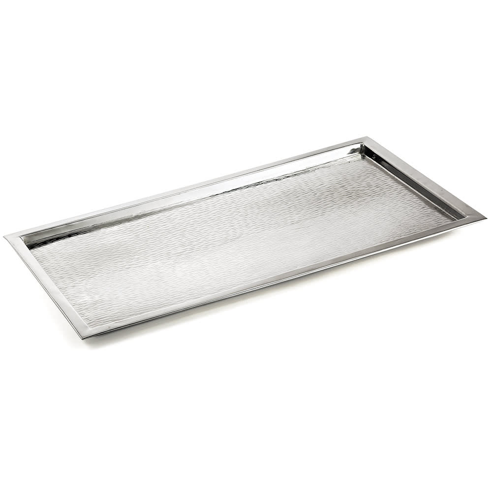 Tablecraft RPD2415 Rectangular 18 8 Stainless Steel Tray, 23 1/4 L