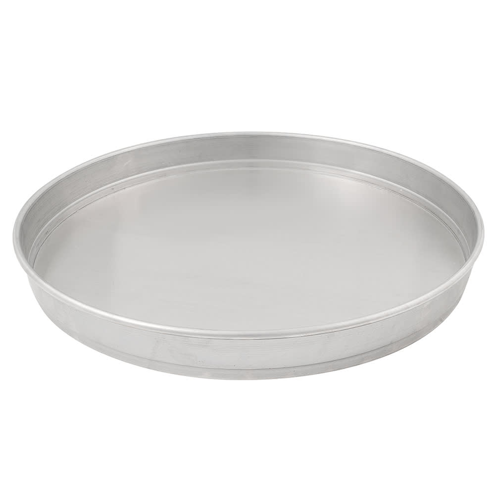 166-HA5018 18" Self Stacking Pizza Pan, Aluminum