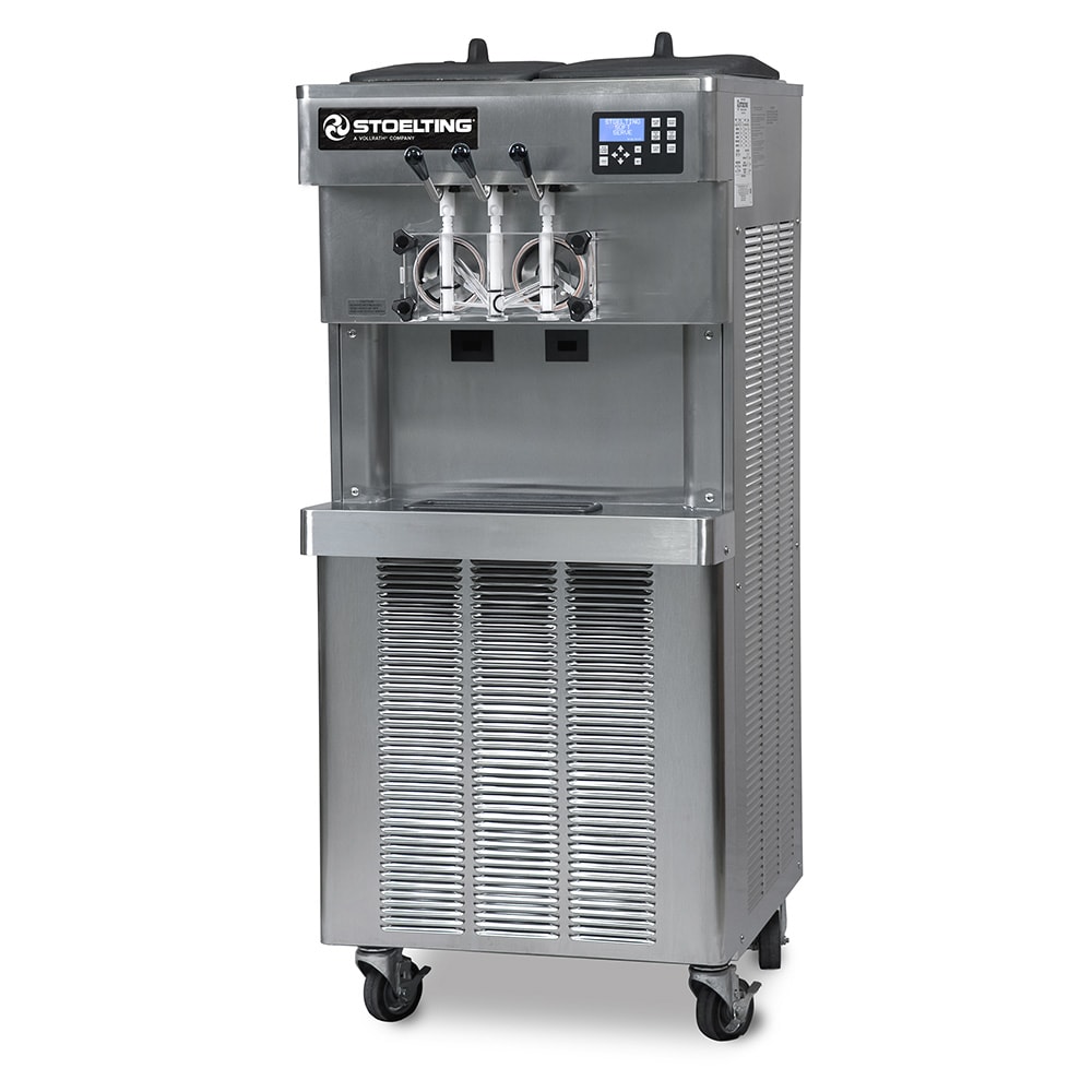 217-O23138 Soft Serve/Yogurt Freezer - 2 Heads & (2) 2 HP, 208-240v/1ph