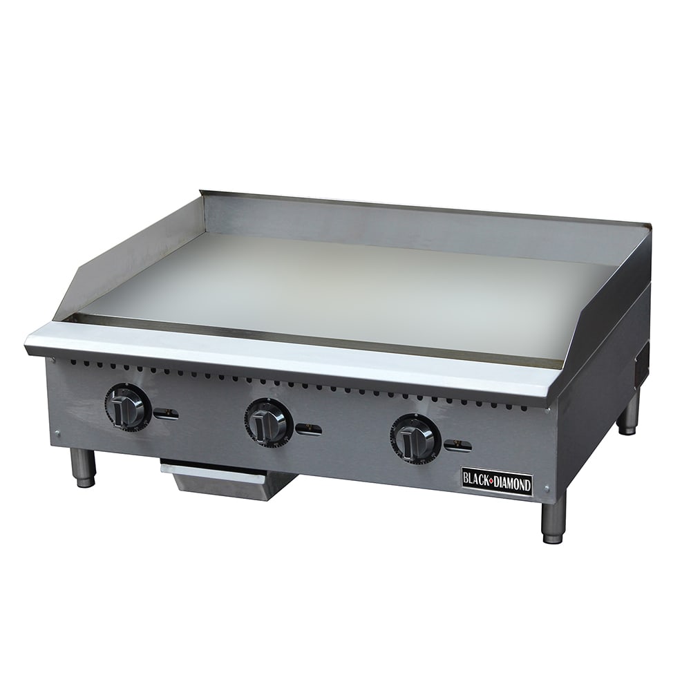 693-BDCTG36T 36" Gas Griddle w/ Thermostatic Controls - 1" Steel Plate, Convertible