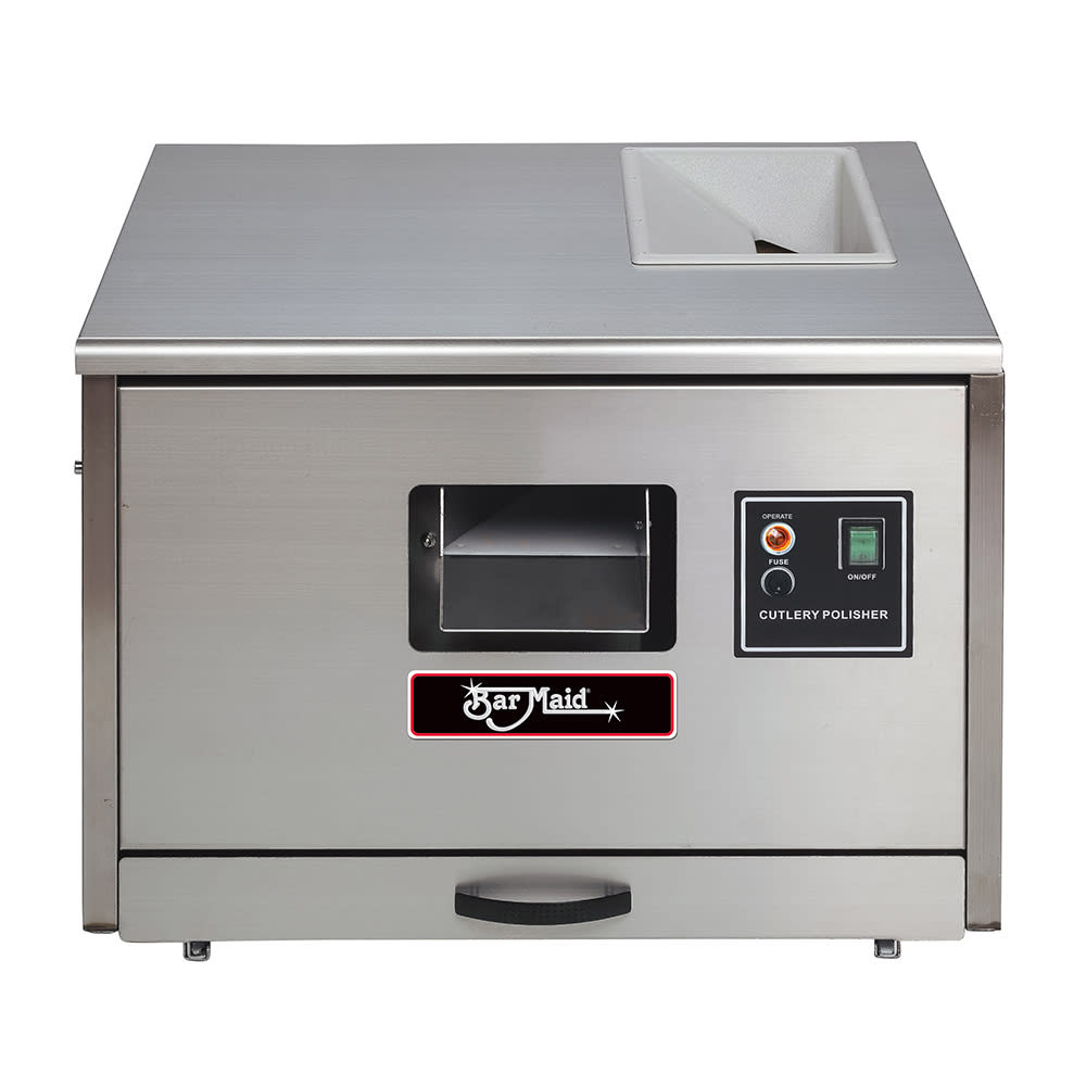 214-CP7000 Countertop Cutlery Polisher - (4,000) Pieces of Cutlery/hr, 110-120v