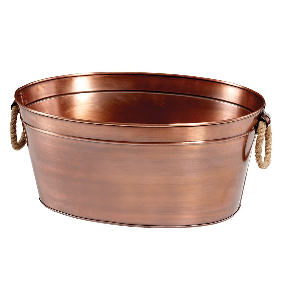 284-BT2215ACPR 8 gal Cooling Tub w/ Rope Handles - 21 1/4" x 15 1/4" x 9 1/2", Ant...
