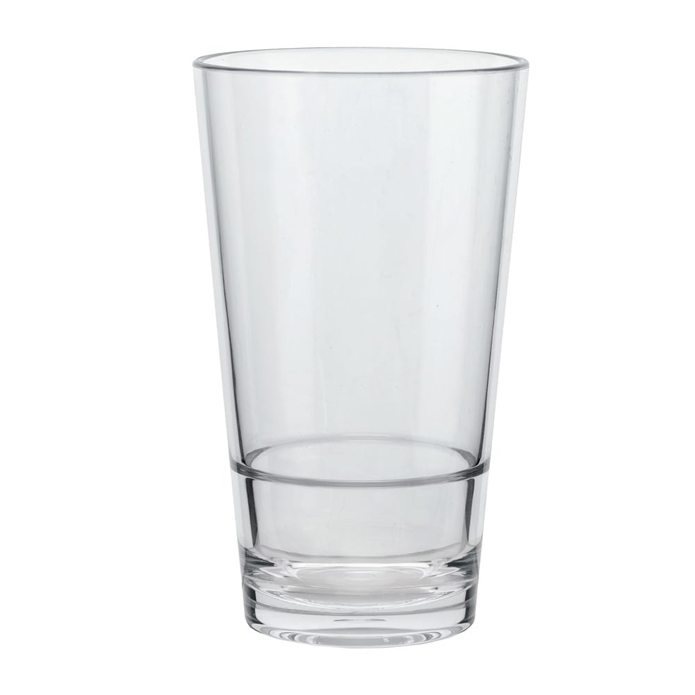 GET 14 oz Clear Plastic Rocks Glass (S-14-CL)