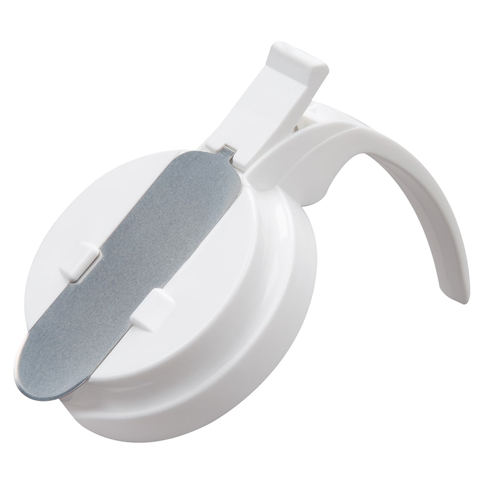 175-4748T05 48 oz Syrup Server Cap - White