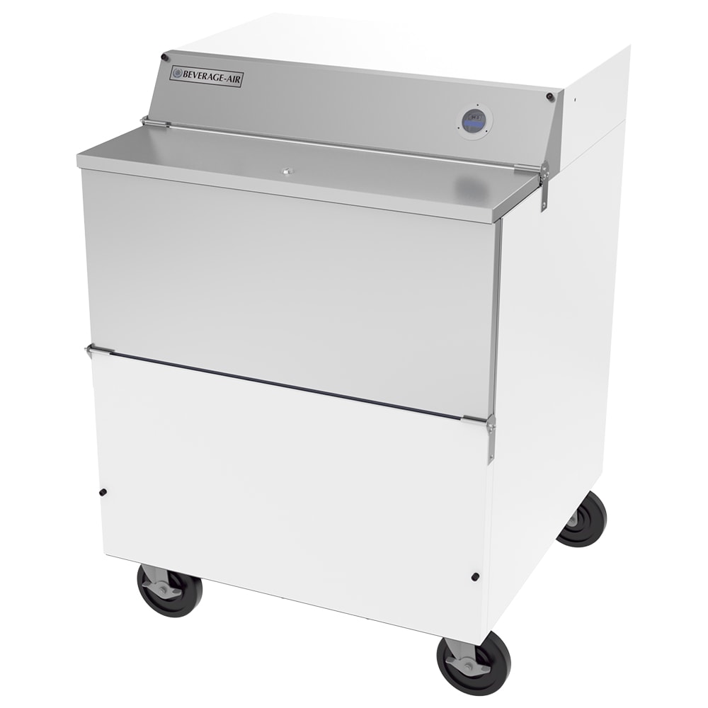 118-SMF34HC1W Milk Cooler w/ Top & Side Access - (512) Half Pint Carton Capacity, 115v