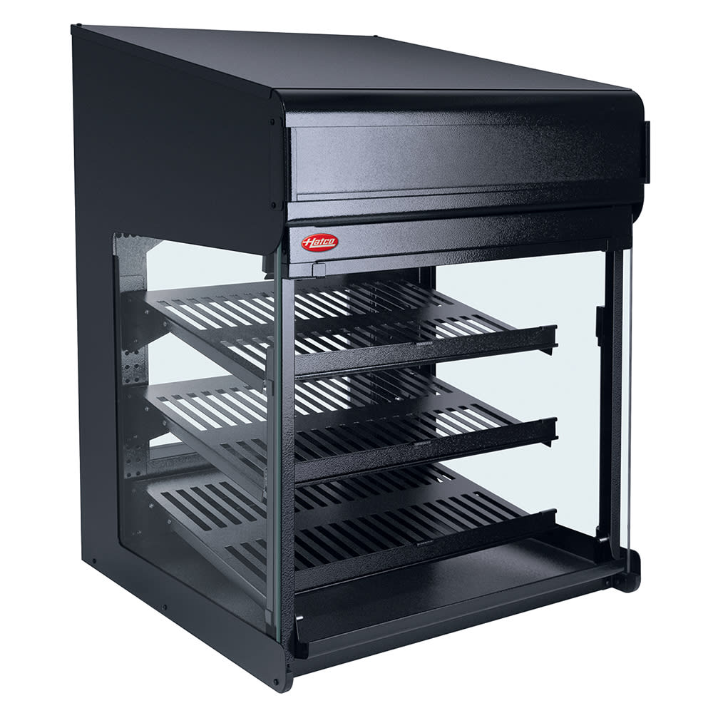 042-FS3HAC2426 24" Self Service Countertop Heated Display Case  - (3) Shelves, 120v