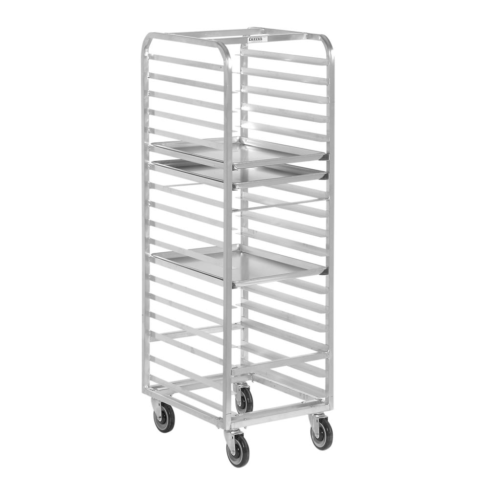 148-405AC 20 1/2"W 27 Sheet Pan Rack w/ 2" Bottom Load Slides