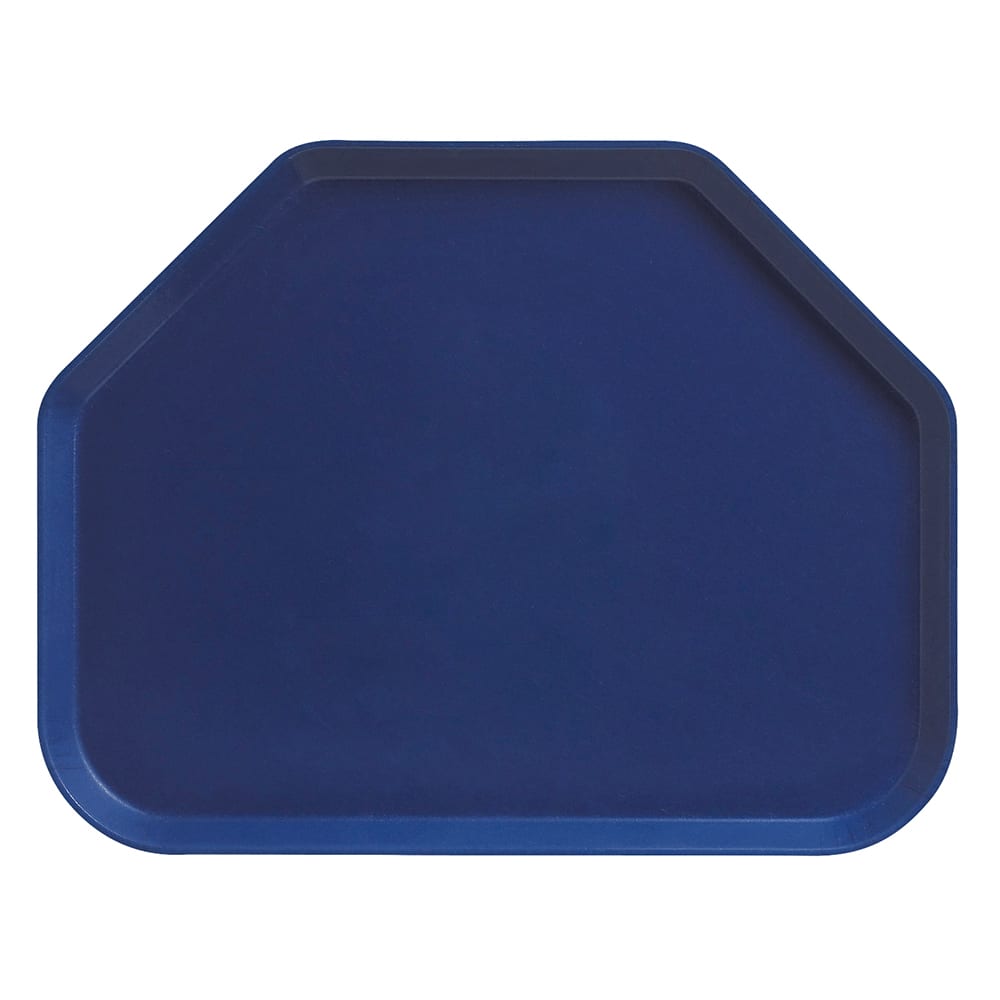 144-1418TR123 Fiberglass Camtray® Cafeteria Tray - 18"L x 14"W, Amazon Blue