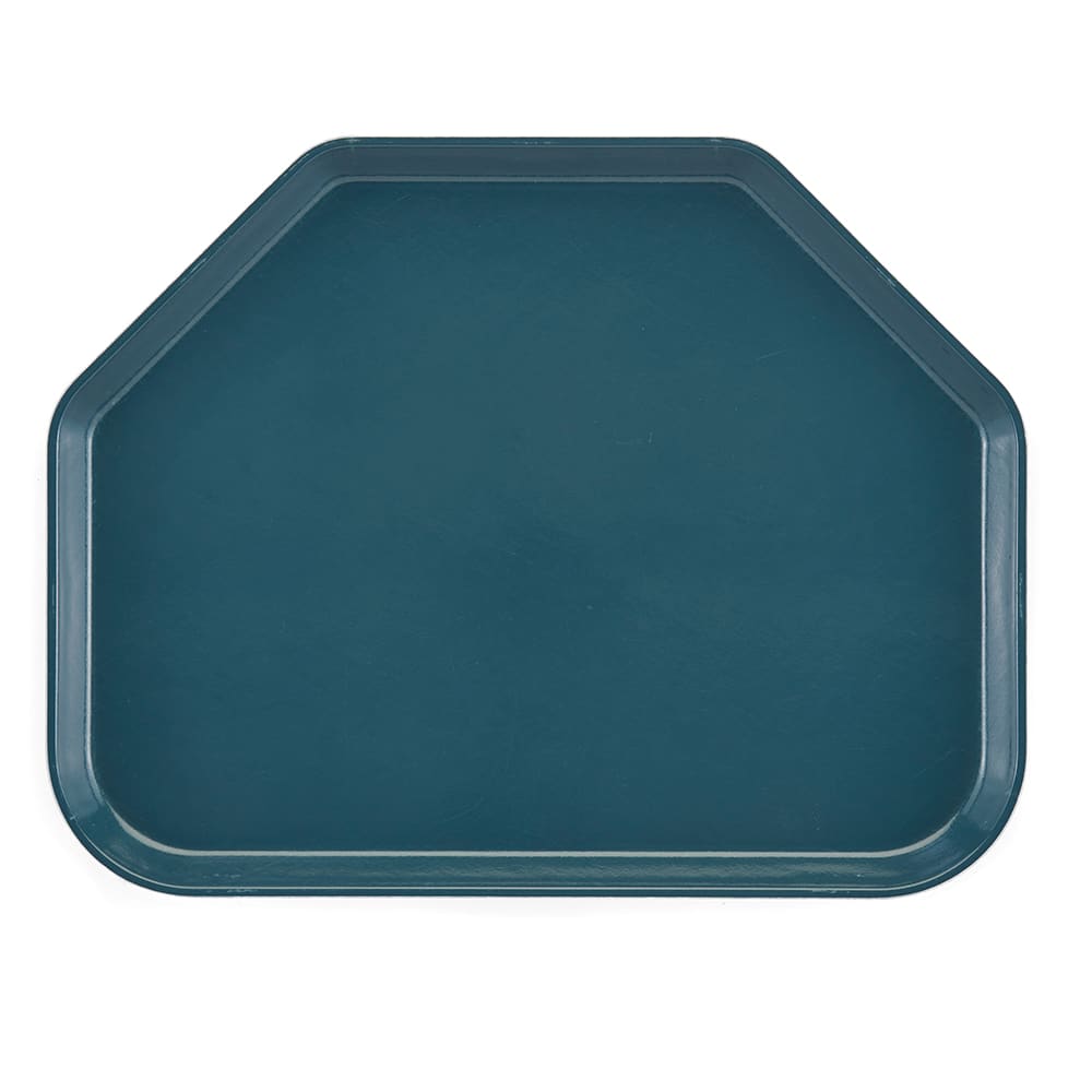 144-1520TR401 Fiberglass Camtray® Cafeteria Tray - 19 1/2"L x 14 1/2"W, Slate Blue