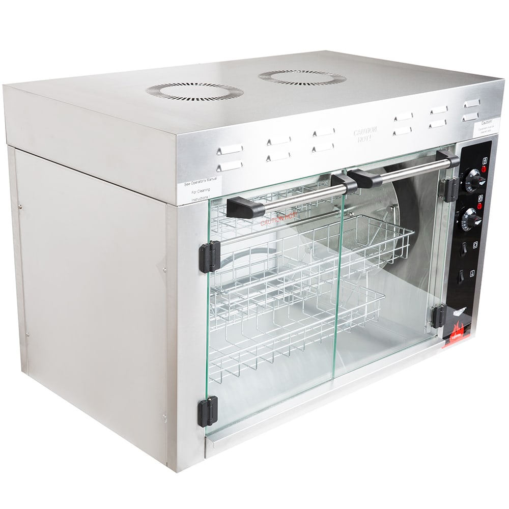 175-40841 Electric 15 Bird Commercial Rotisserie, 208 240v/1ph