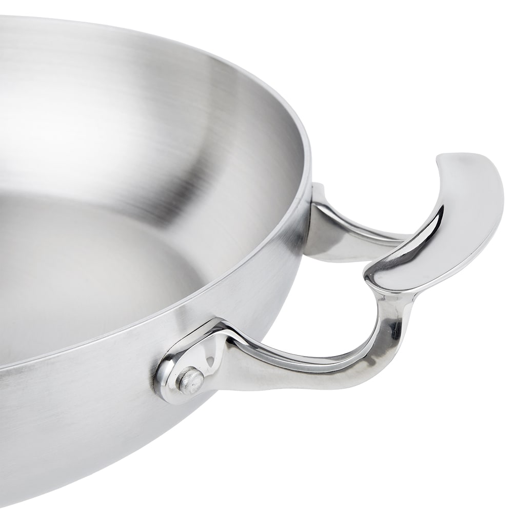 Vollrath 49414 Miramar Display Cookware 2 Qt. Tri-Ply Stainless Steel Sauce  Pan