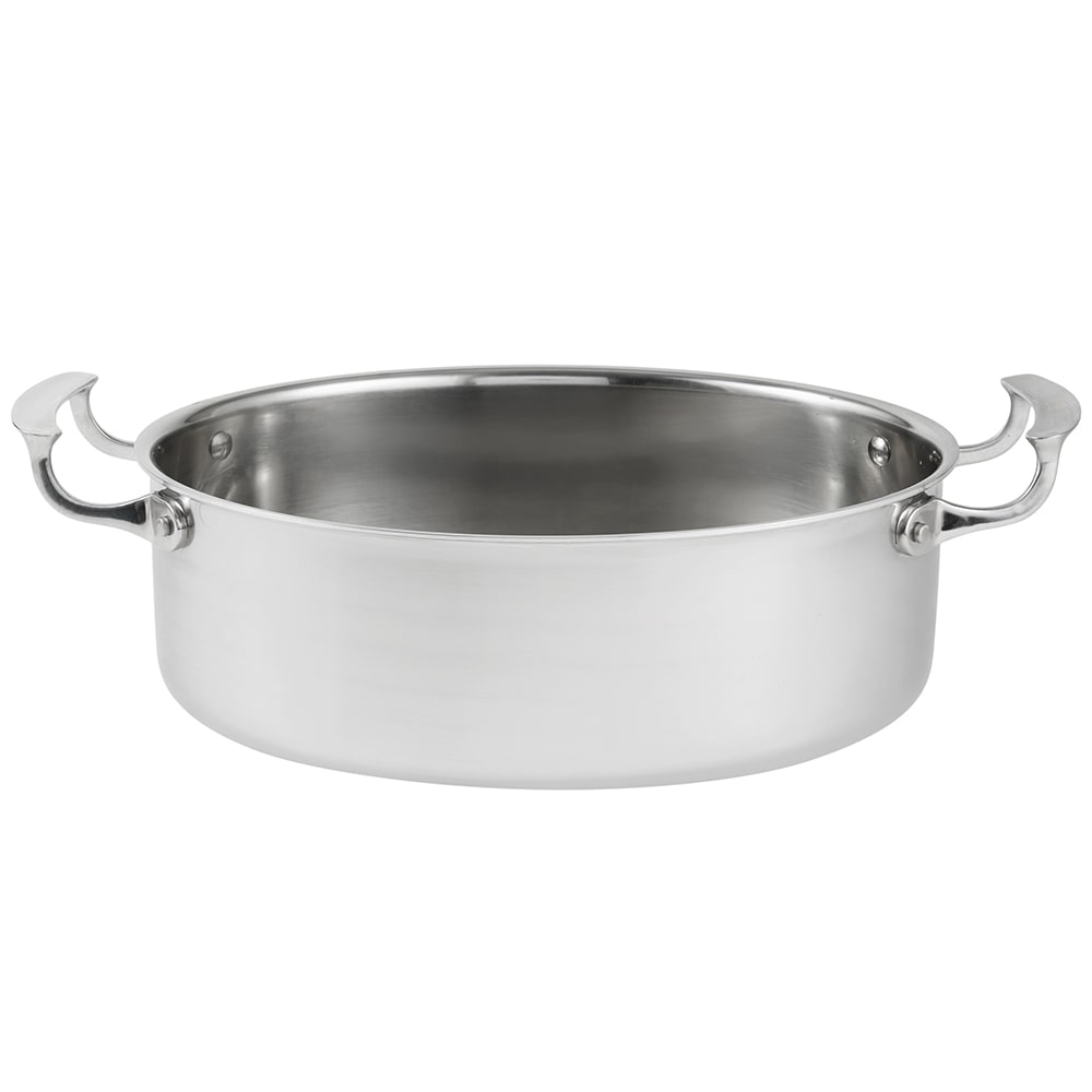 175-49452 5-1/10 qt Miramar® Display Cookware Oval Au Gratin - Stainless Steel, Induction Ready