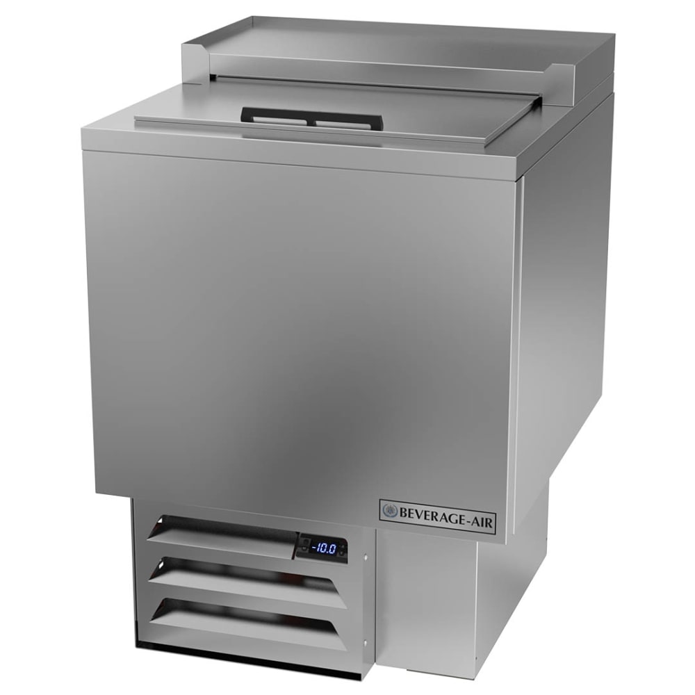 118-GF24HCS 1 Section Hydrocarbon Series Glass Chiller w/ 76 Mug Capacity - Stainless, 115v