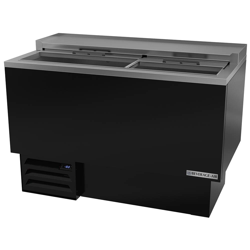 Beverage-Air GF48HC-B Section Glass Chiller w/ 164 Mug Capacity - Main Image