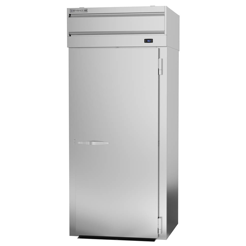 118-PRT1HC1AS 33" One Section Roll Thru Refrigerator, (2) Right Hinge Solid Doors, 115v