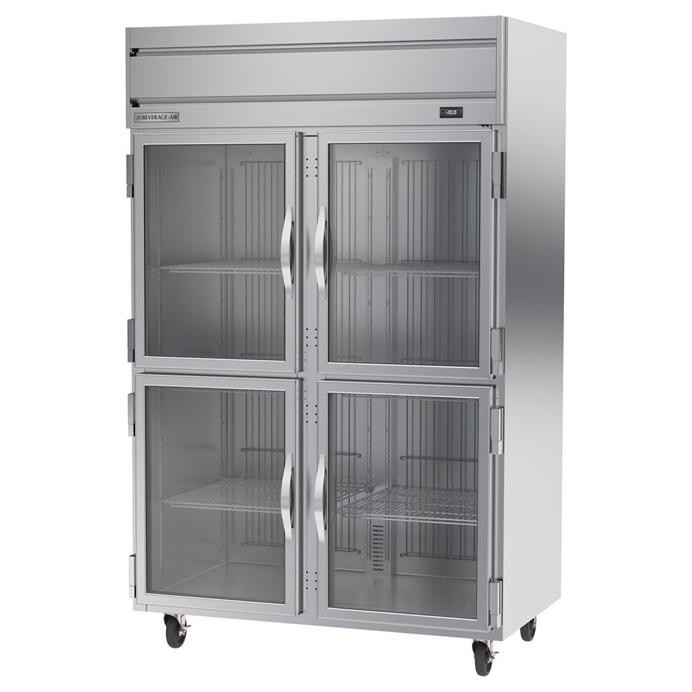 118-HFPS2HC1HG 52" Horizon Series Two Section Reach In Freezer, (4) Left/Right Hinge Glass D...