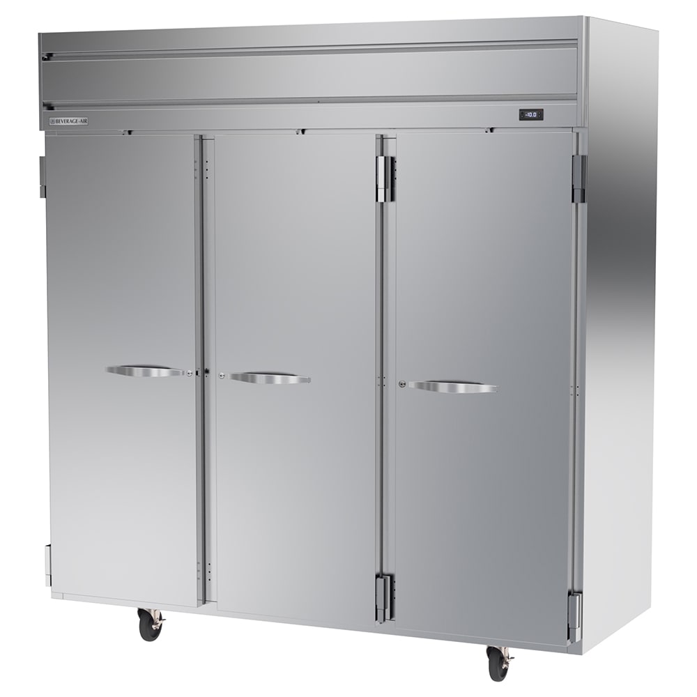 118-HFPS3HC1S 78" Horizon Series Three Section Reach In Freezer, (3) Left/Right Hinge Solid...