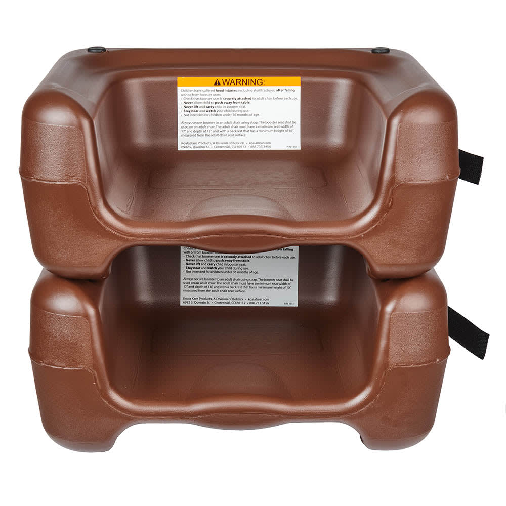 911401 - Stackable Booster Seats - Brown