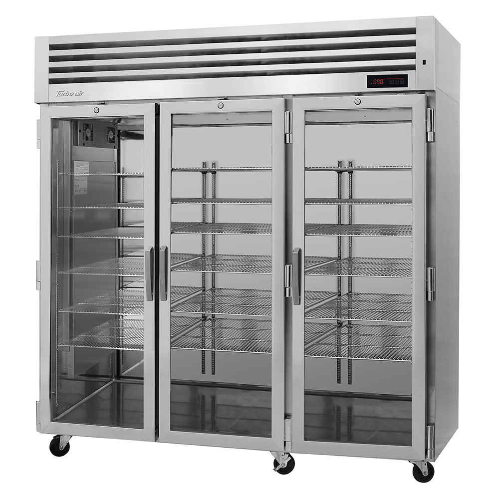 Turbo Air PRO-77H-G Full Height Insulated Mobile Heated Cabinet w/ (9) Shelves, 208v/1ph