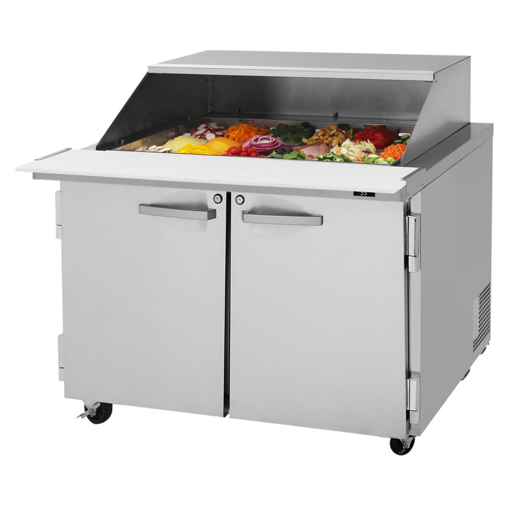 083-PST4818NSL 48 1/4" PRO Series Mega Top Sandwich/Salad Prep Table w/ Refrigerated Base, 1...