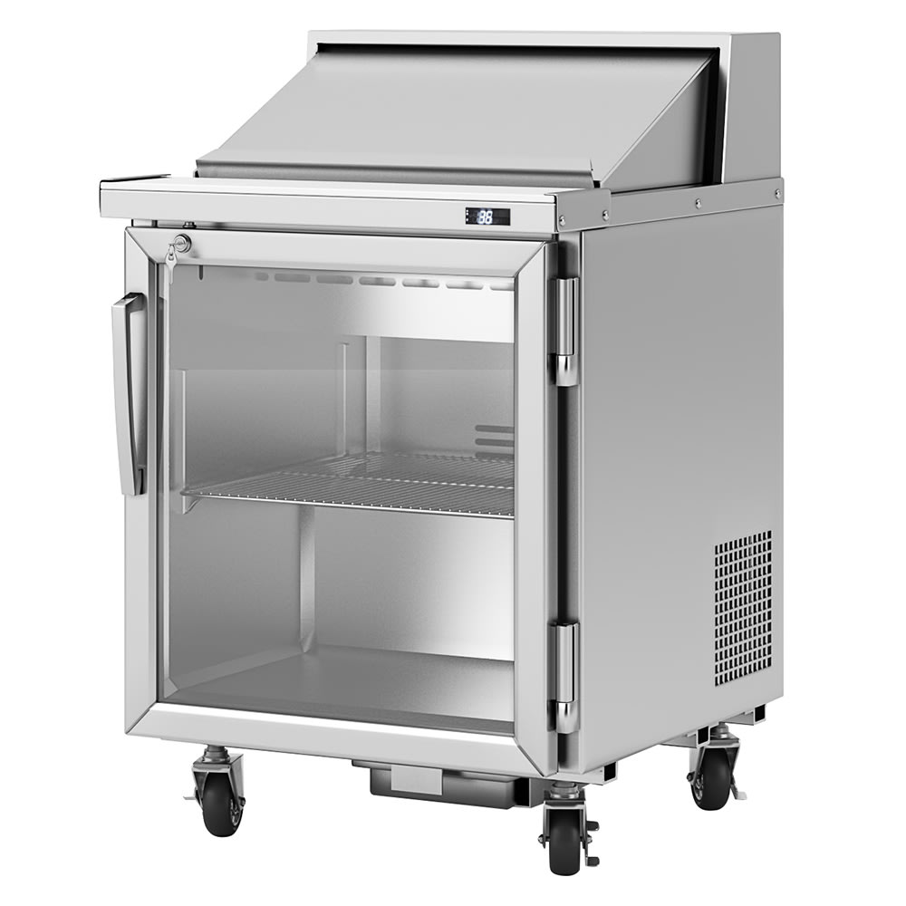 083-PST28GN 27 1/2" PRO Series Sandwich/Salad Prep Table w/ Refrigerated Base, 115v