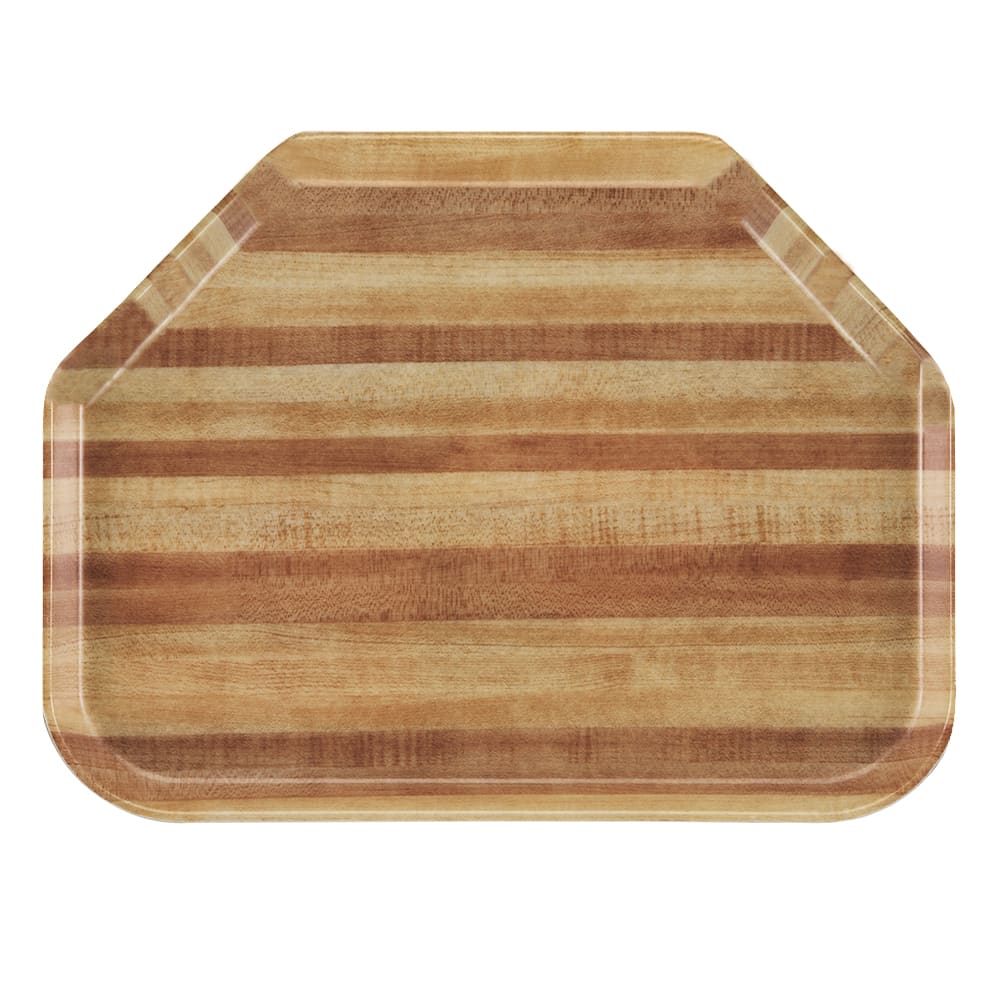 144-1520TR303 Fiberglass Camtray® Cafeteria Tray - 19 1/2"L x 14 1/2"W, Light Butcher B...