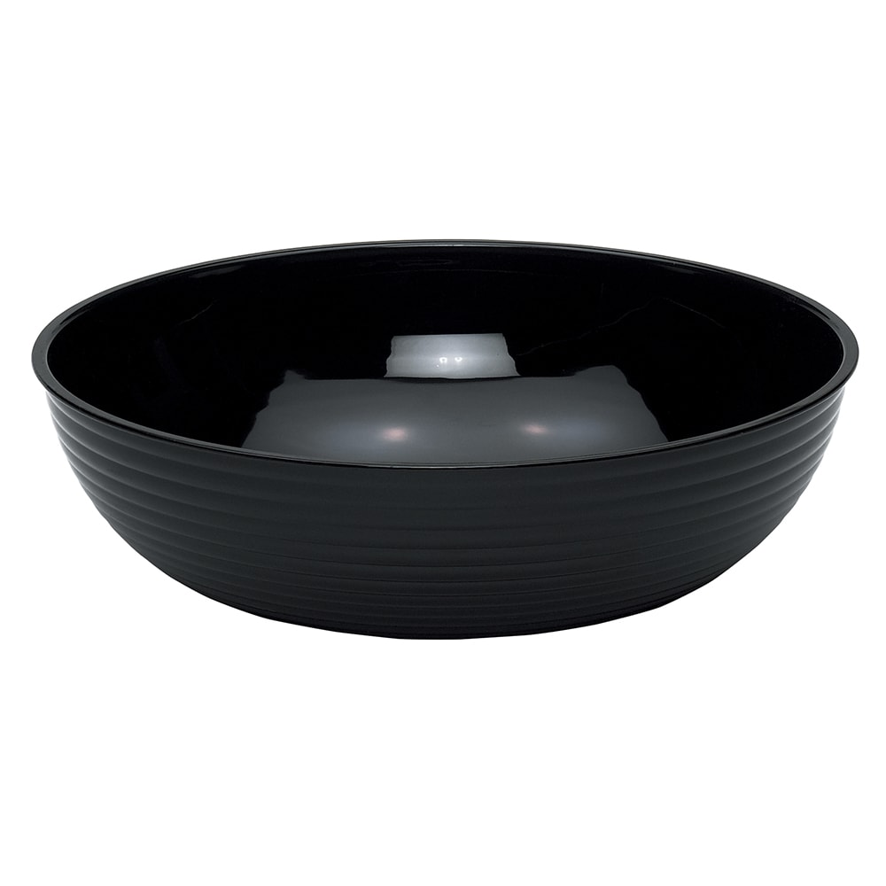 144-RSB18CW110 18" Round Camwear Bowl - 20 1/5 qt Capacity, Black